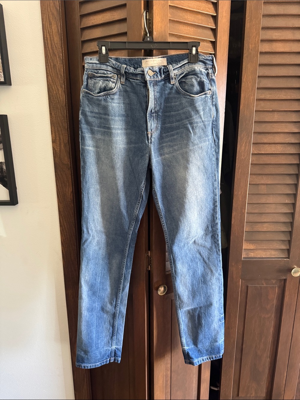 Marc By Marc Jacobs drain pipe Light Blue Straight Leg Jeans